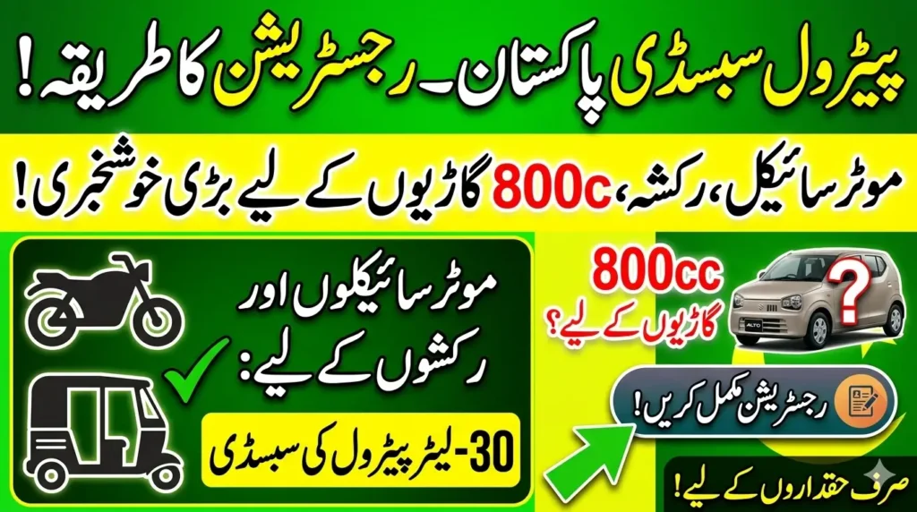 App-Based Fuel Subsidy in Pakistan