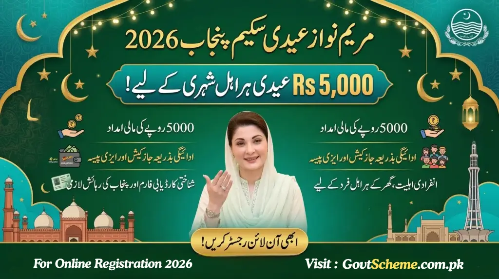 Maryam Nawaz 5000 Eidi Scheme
