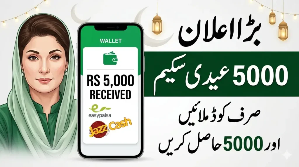 Maryam Nawaz Eidi Scheme 2026