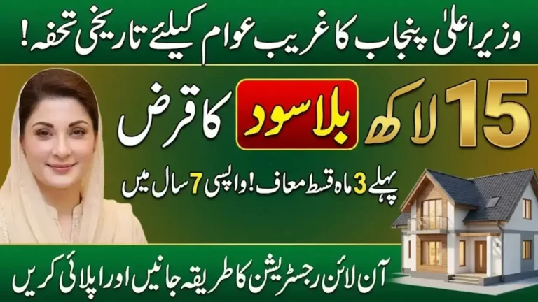 Maryam Nawaz Loan Scheme 2026