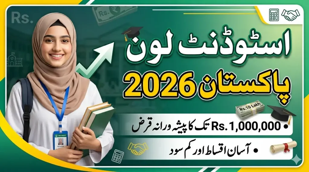Student loan in Pakistan 2026
