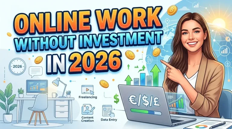 Online Work Without Investment