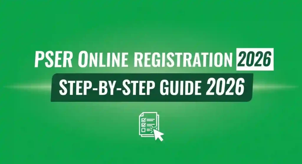 PSER online registration